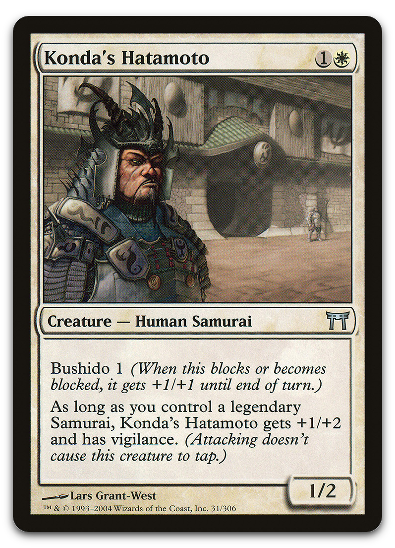 Konda's Hatamoto (Champions of Kamigawa)