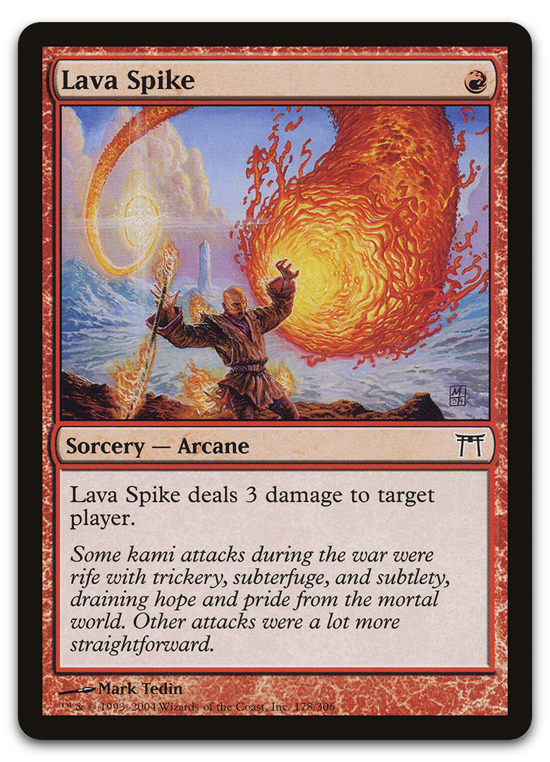 Lava Spike (Champions of Kamigawa)