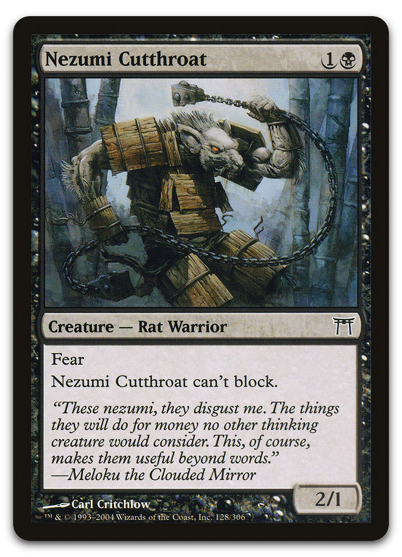 Nezumi Cutthroat (Champions of Kamigawa)