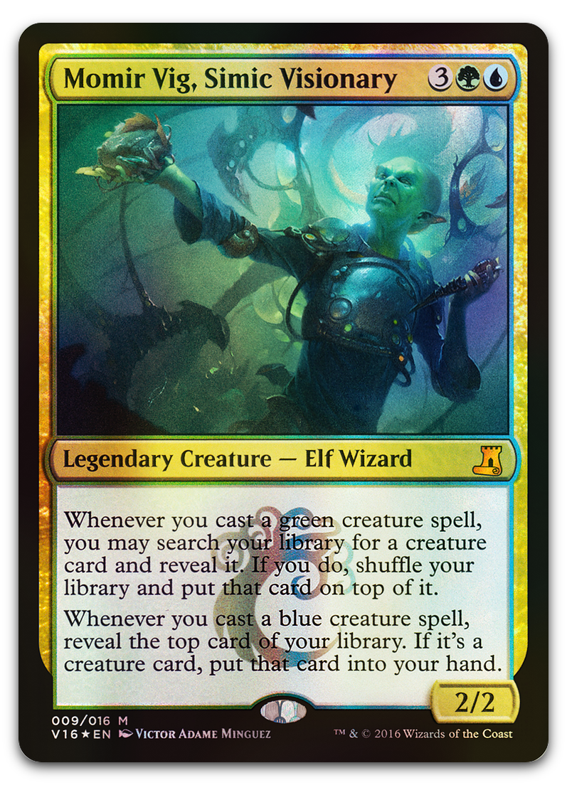 Momir Vig, Simic Visionary (From the Vault: Lore)