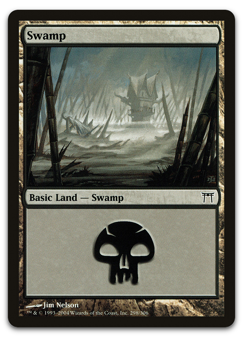 Swamp (298) (Champions of Kamigawa)