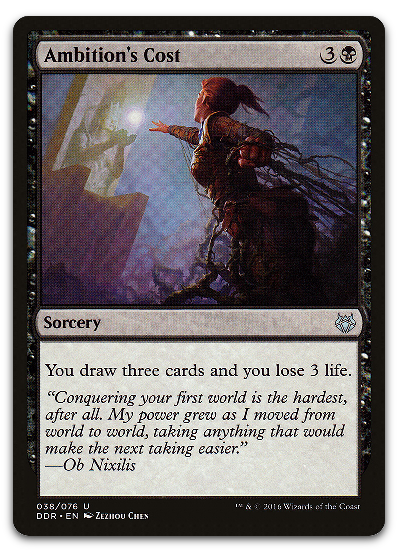Ambition's Cost (Duel Decks: Nissa vs. Ob Nixilis)