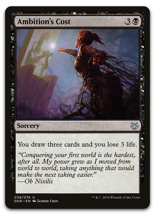 Ambition's Cost (Duel Decks: Nissa vs. Ob Nixilis)