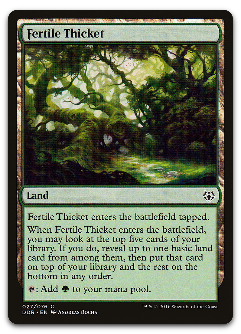 Fertile Thicket (Duel Decks: Nissa vs. Ob Nixilis)