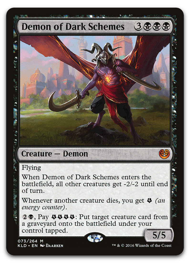 Demon of Dark Schemes (Kaladesh)