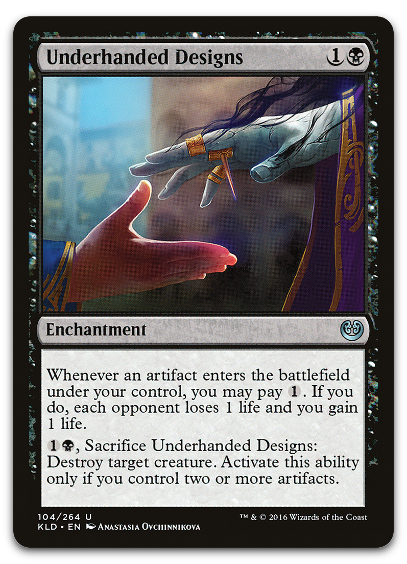 Underhanded Designs (Kaladesh)