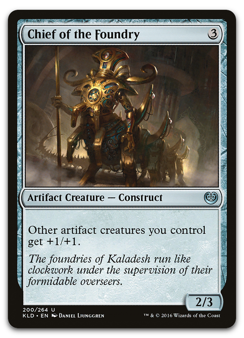 Chief of the Foundry (Kaladesh)
