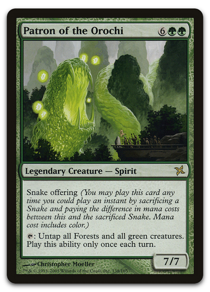 Patron of the Orochi (Betrayers of Kamigawa)