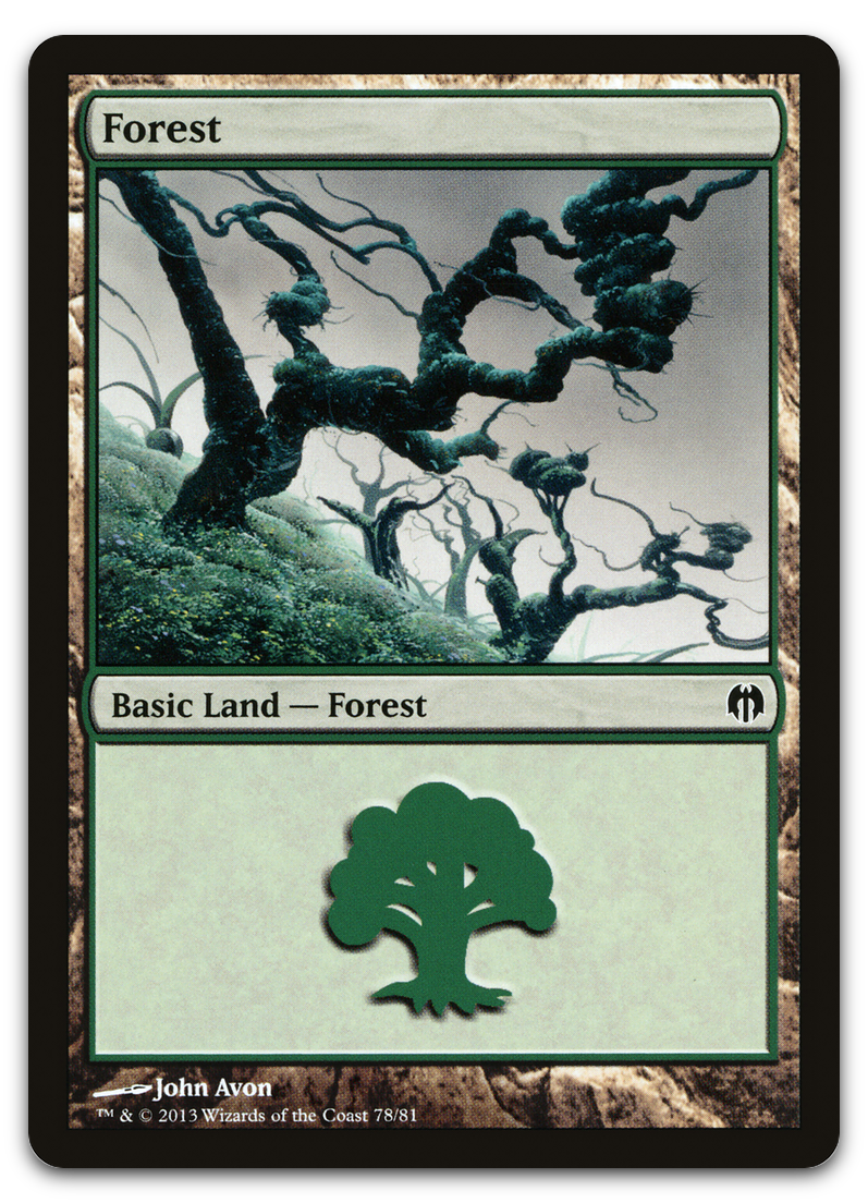 Forest (78) (Duel Decks: Heroes vs. Monsters)