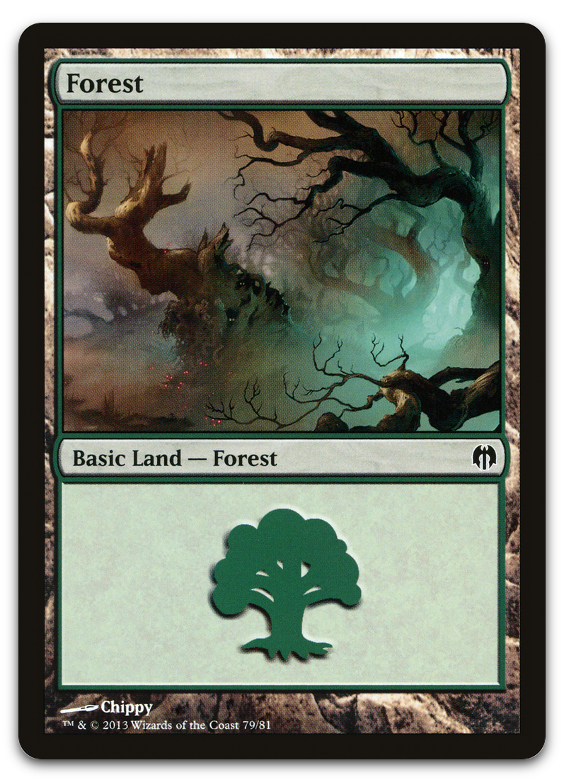 Forest (79) (Duel Decks: Heroes vs. Monsters)