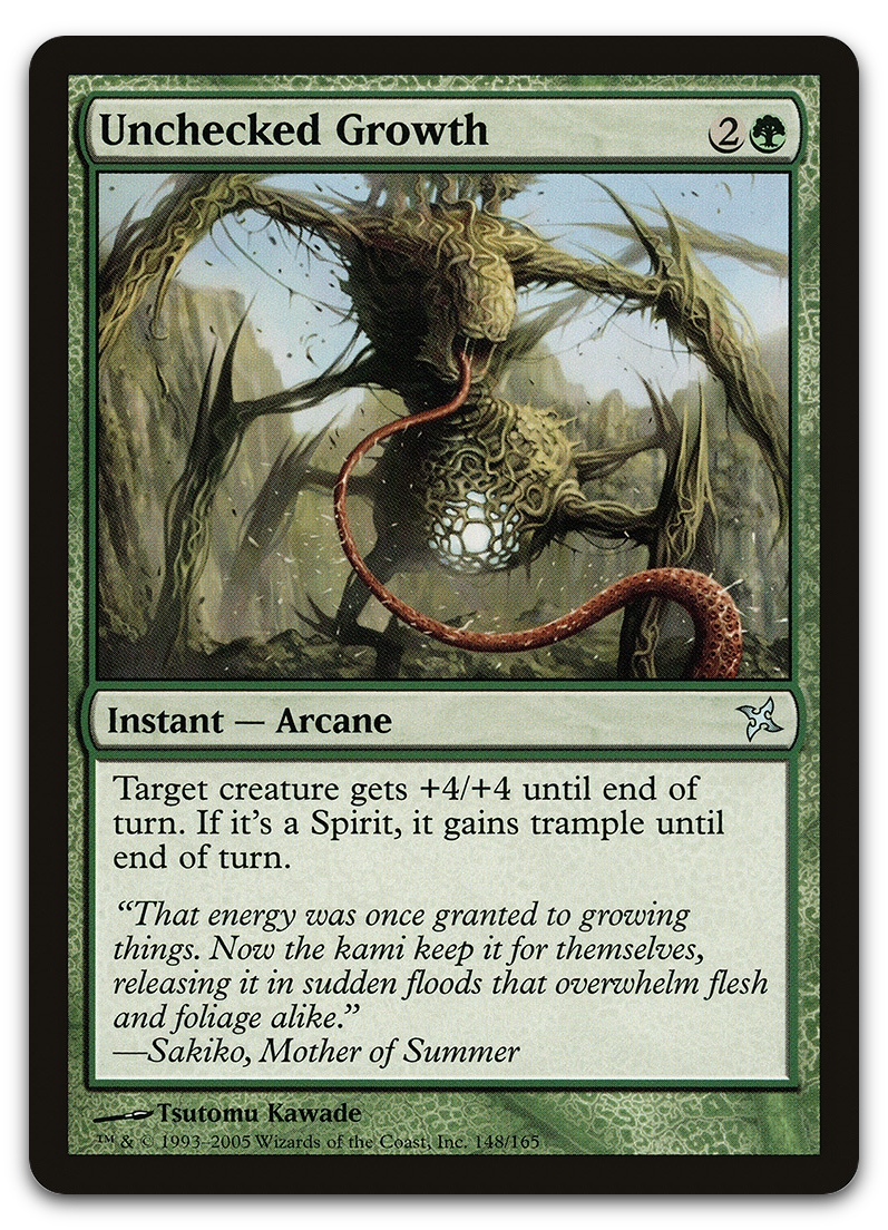 Unchecked Growth (Betrayers of Kamigawa)