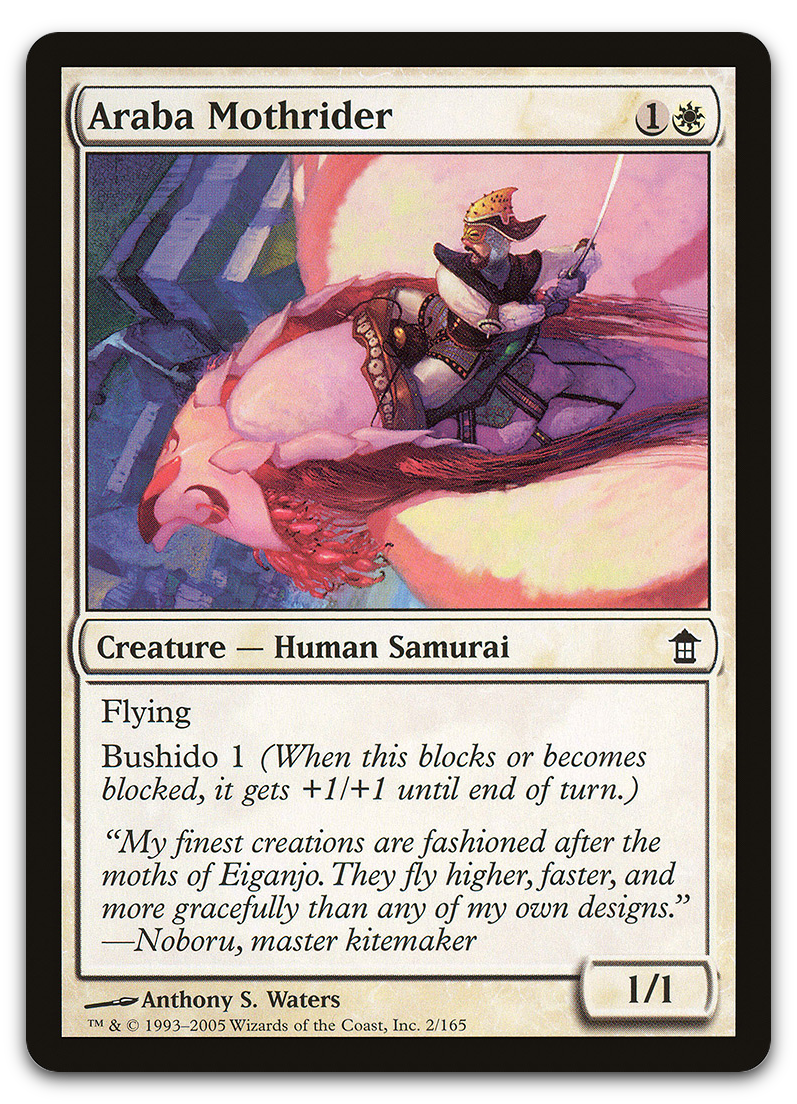 Araba Mothrider (Saviors of Kamigawa)