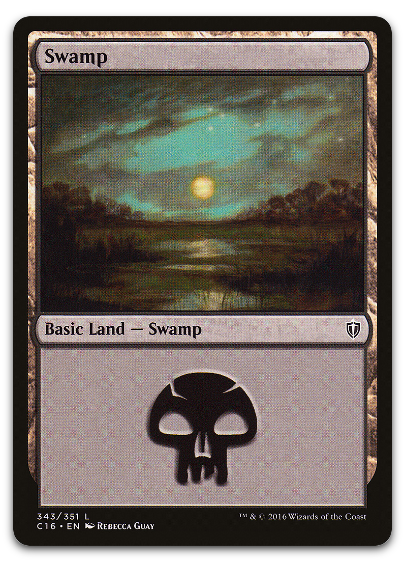 Swamp (343) (Commander 2016)