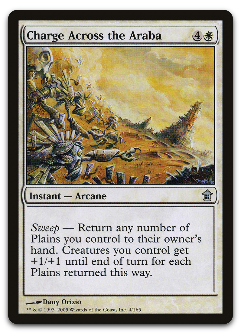 Charge Across the Araba (Saviors of Kamigawa)
