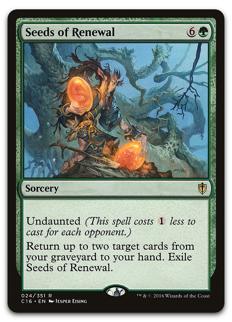 Seeds of Renewal (Commander 2016)