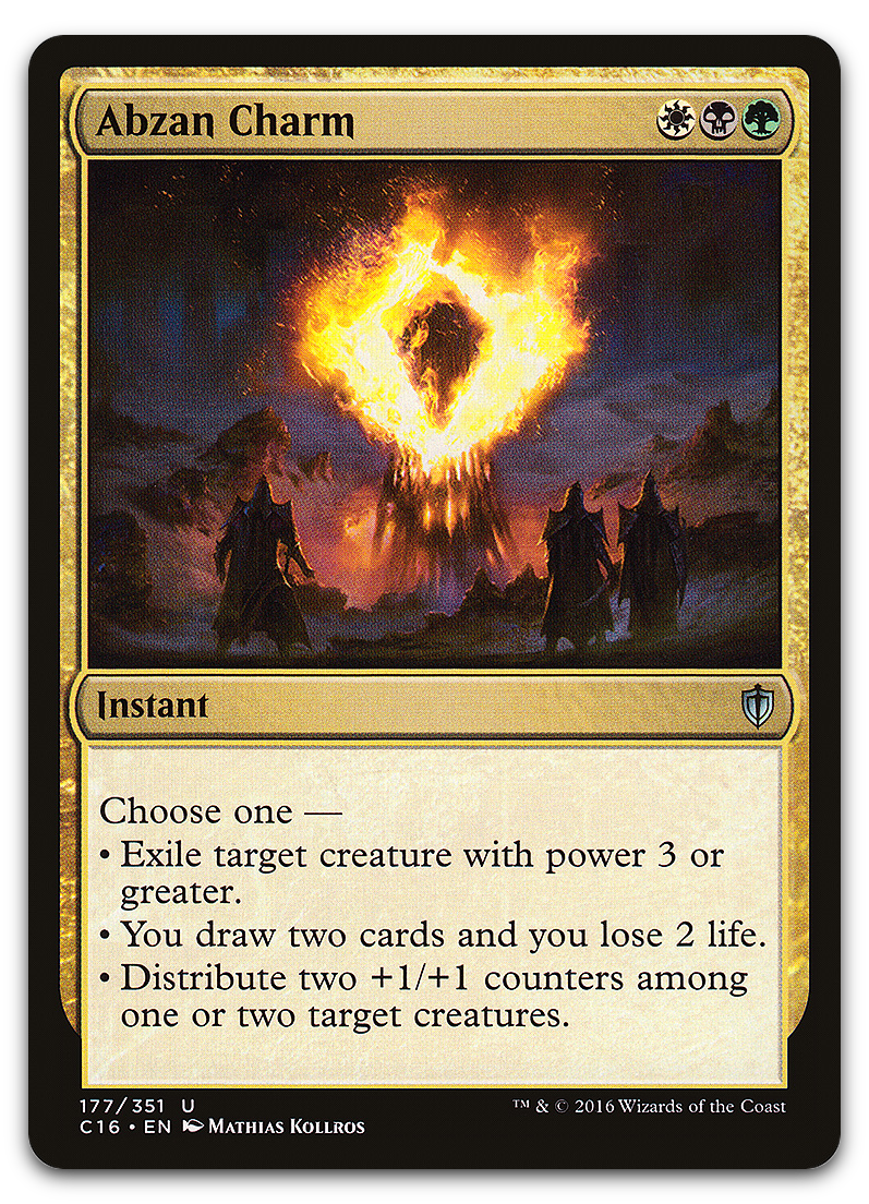Abzan Charm (Commander 2016)