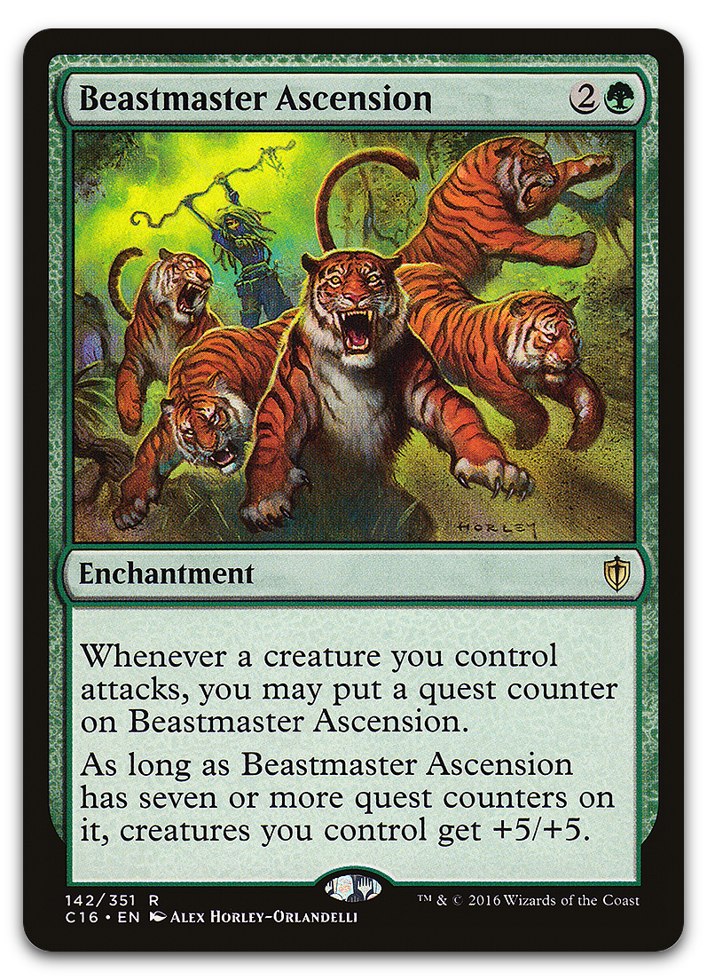 Beastmaster Ascension (Commander 2016)