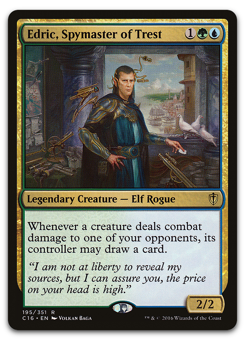 Edric, Spymaster of Trest (Commander 2016)