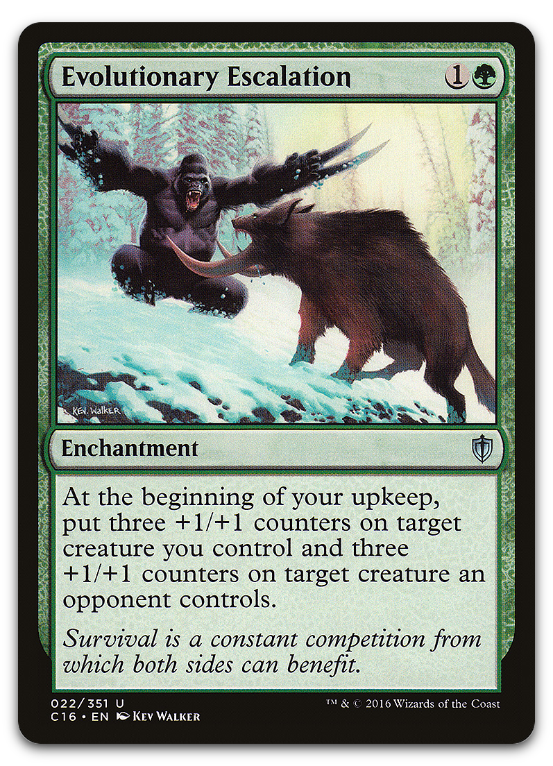 Evolutionary Escalation (Commander 2016)