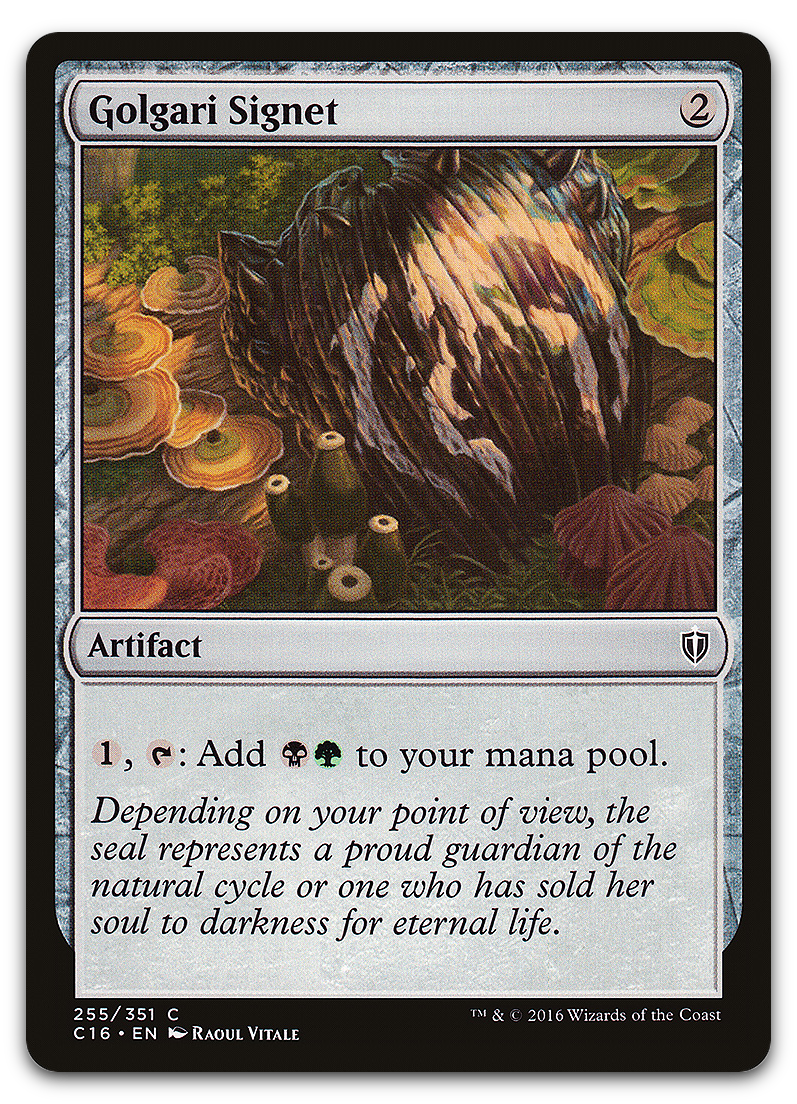 Golgari Signet (Commander 2016)