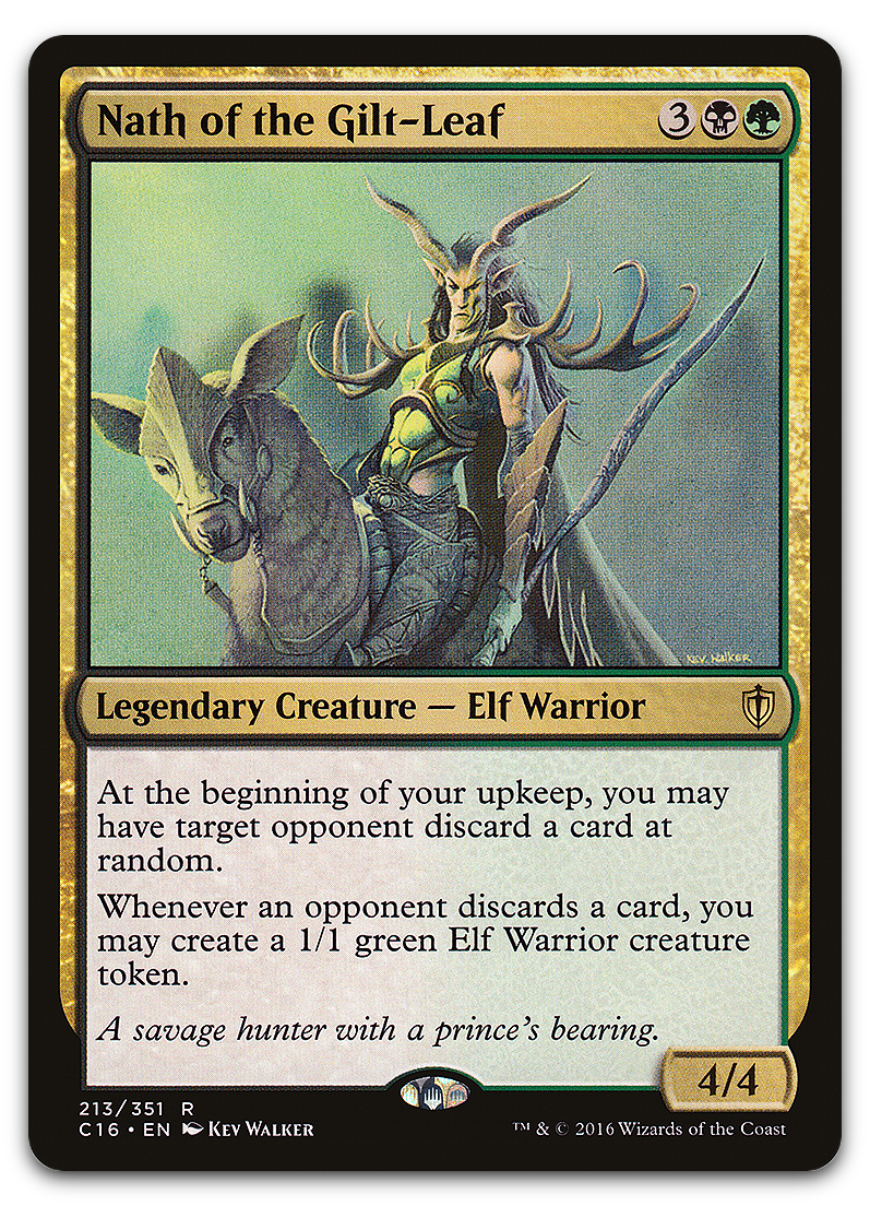 Nath of the Gilt-Leaf (Commander 2016)