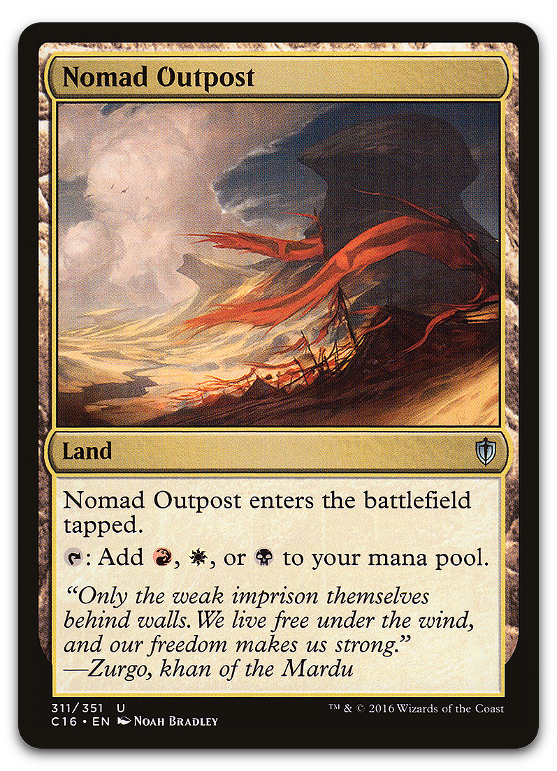 Nomad Outpost (Commander 2016)