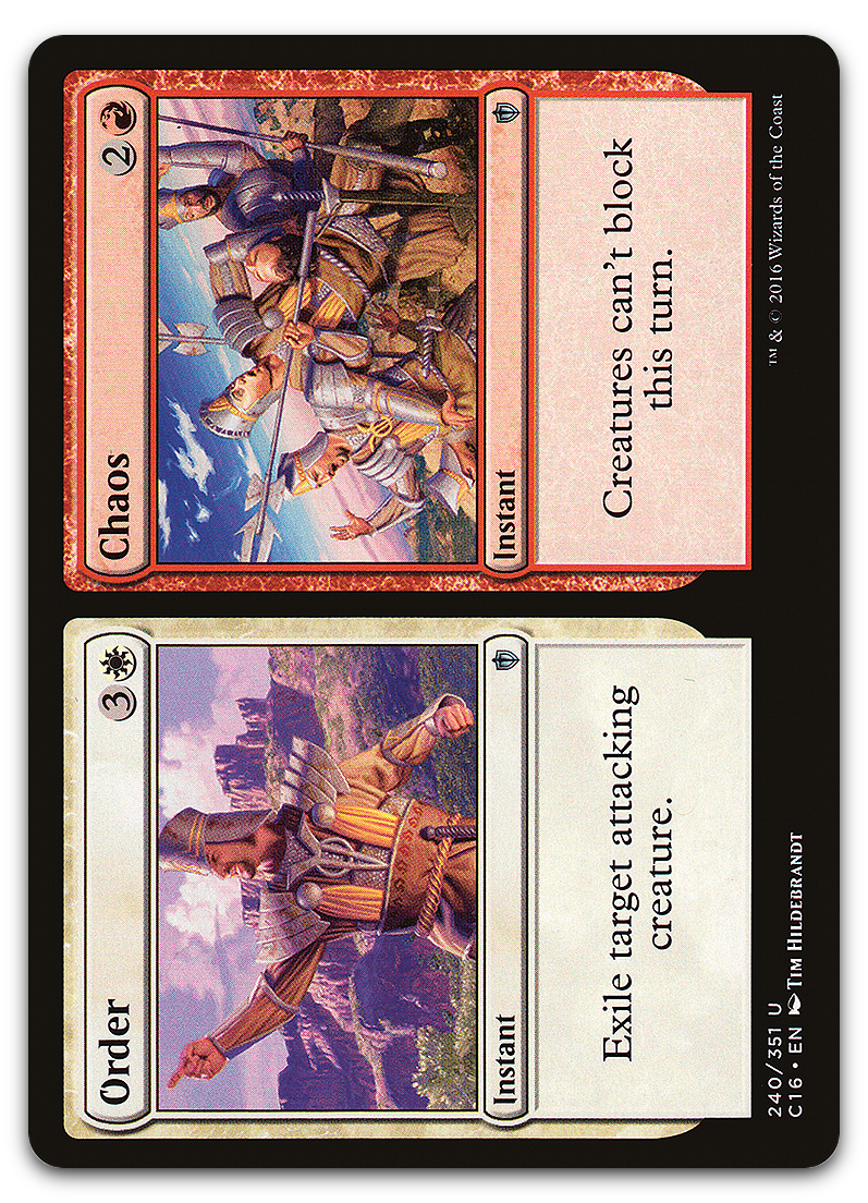 Order // Chaos (Commander 2016)