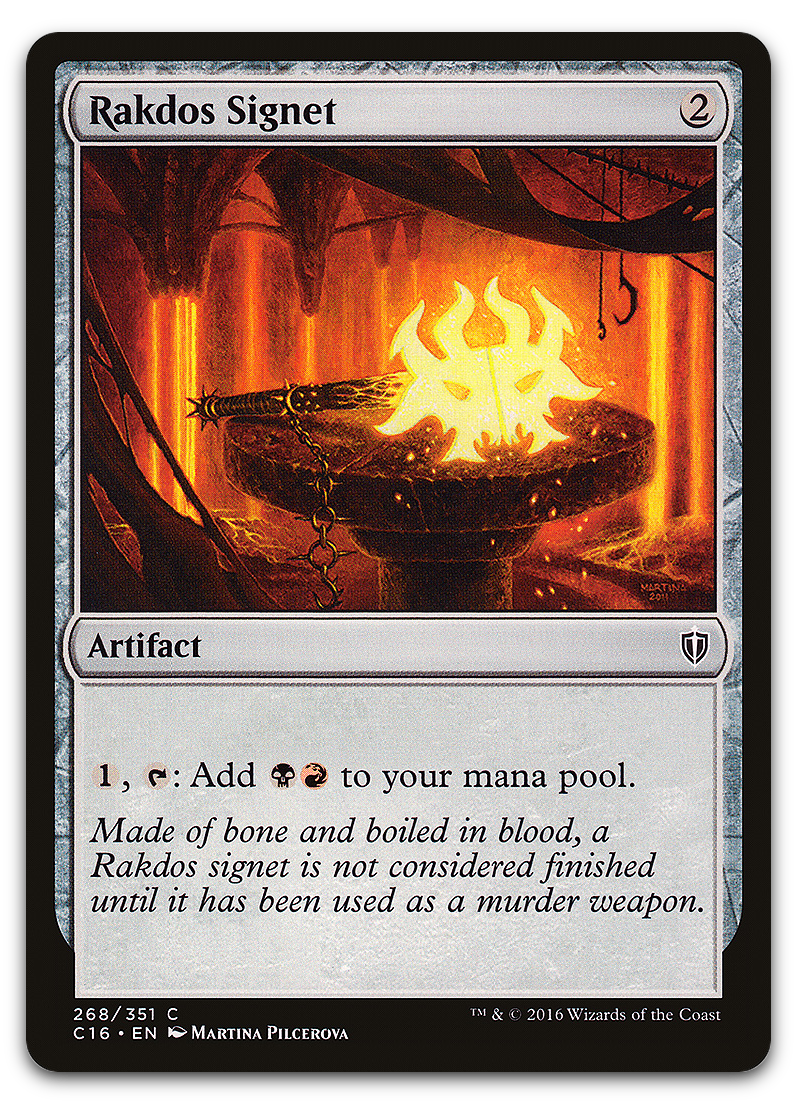 Rakdos Signet (Commander 2016)