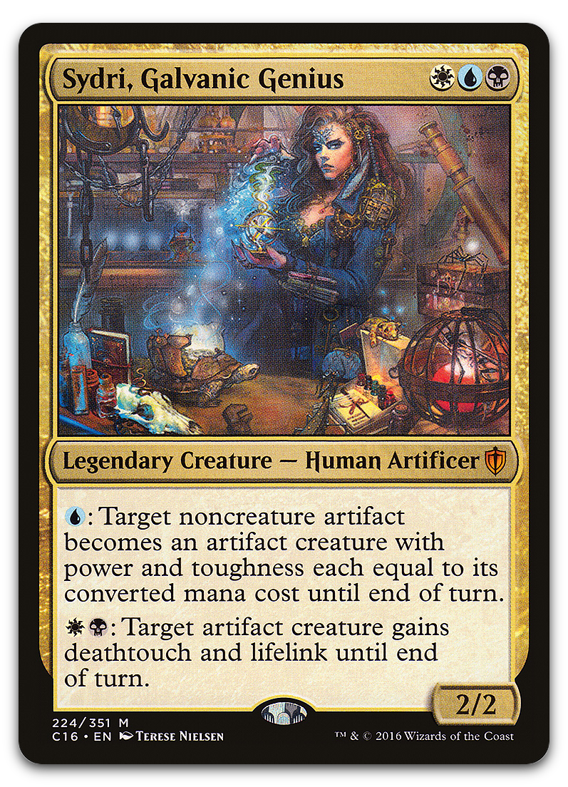 Sydri, Galvanic Genius (Commander 2016)