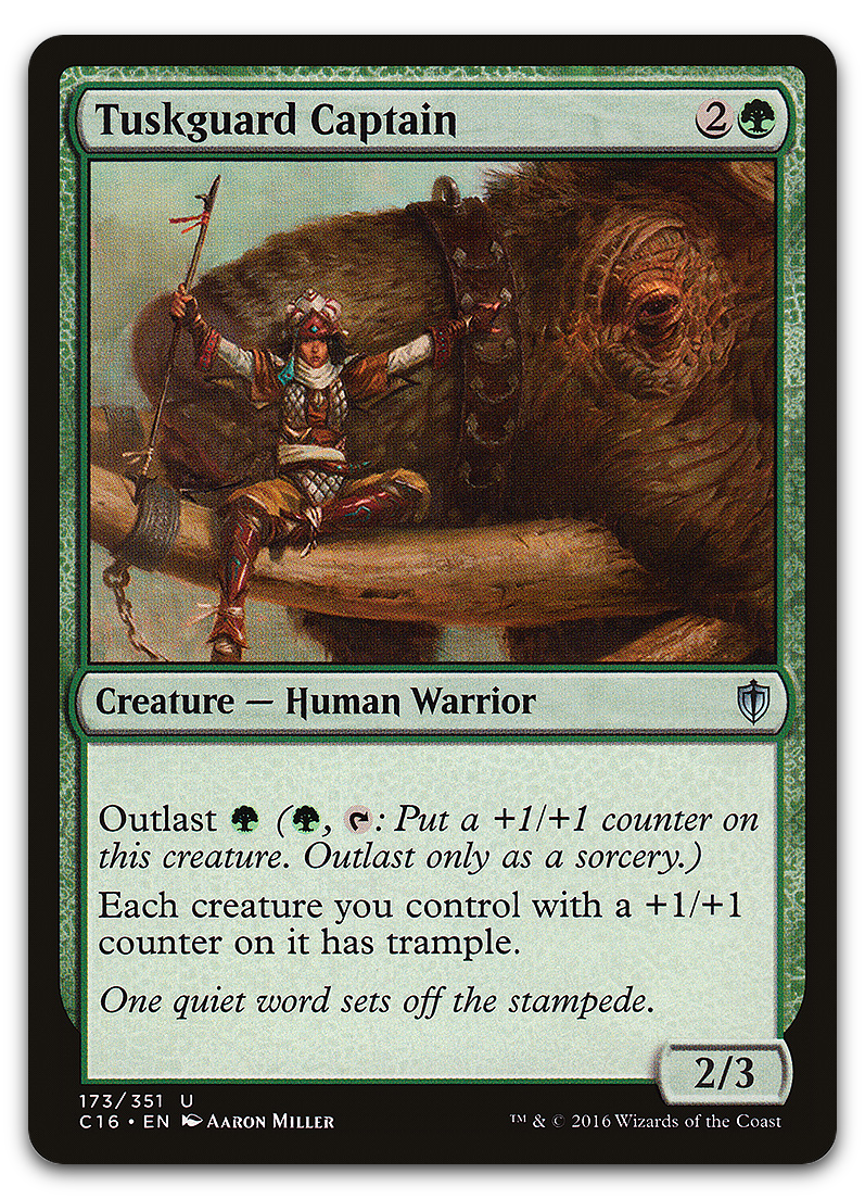 Tuskguard Captain (Commander 2016)