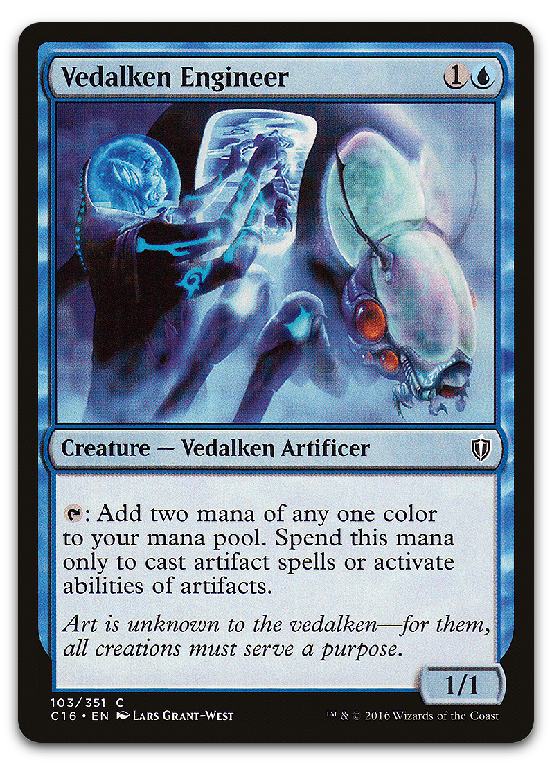 Vedalken Engineer (Commander 2016)