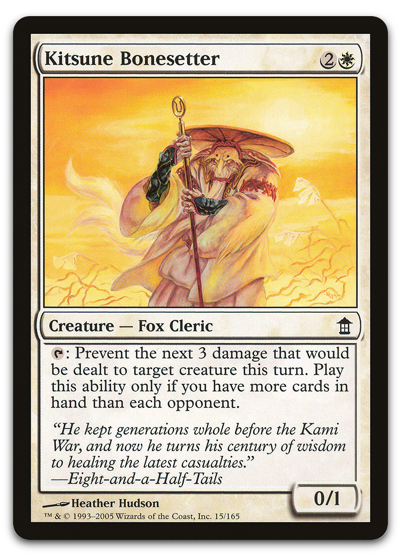 Kitsune Bonesetter (Saviors of Kamigawa)