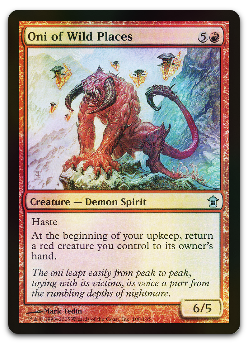 Oni of Wild Places (Saviors of Kamigawa)