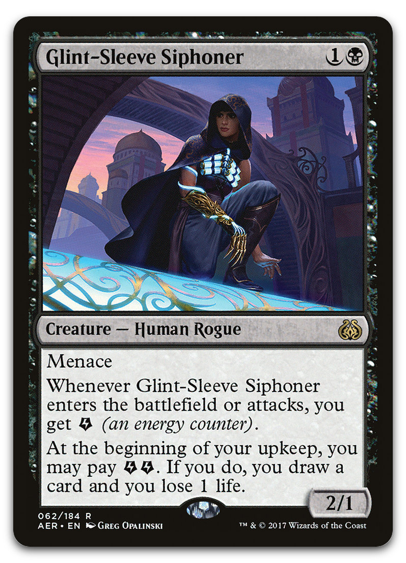 Glint-Sleeve Siphoner (Aether Revolt)