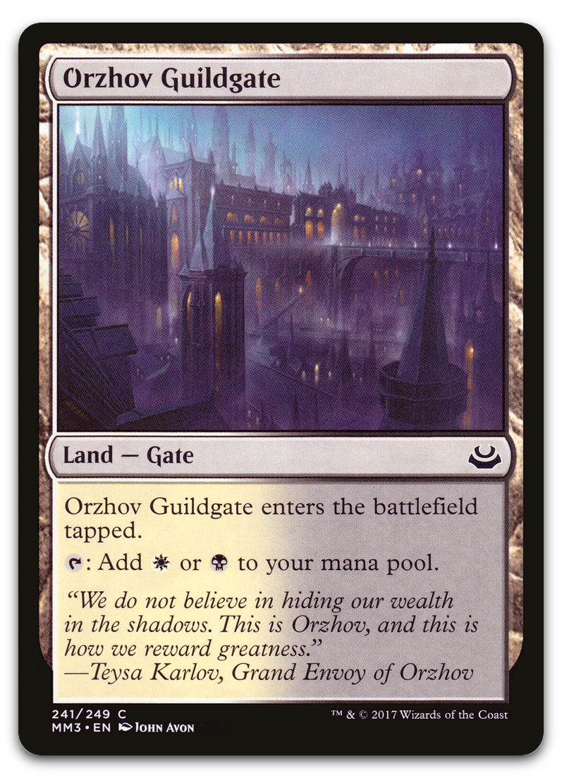 Orzhov Guildgate (Modern Masters 2017)