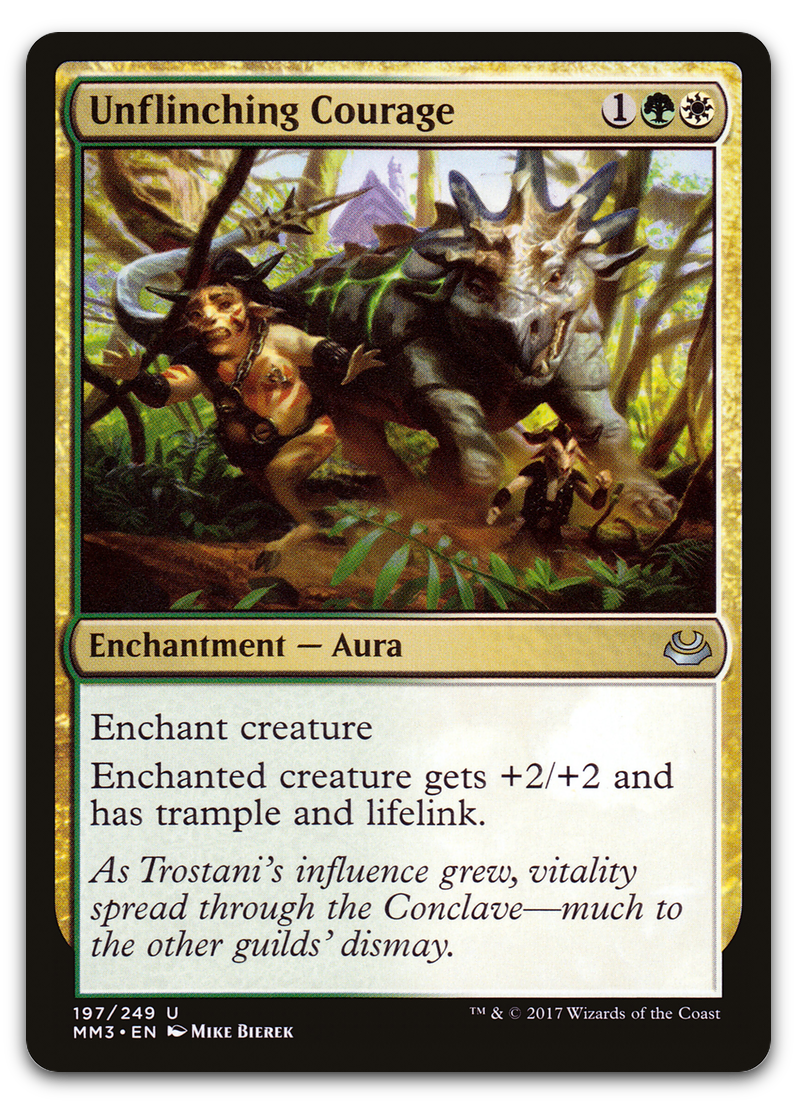 Unflinching Courage (Modern Masters 2017)