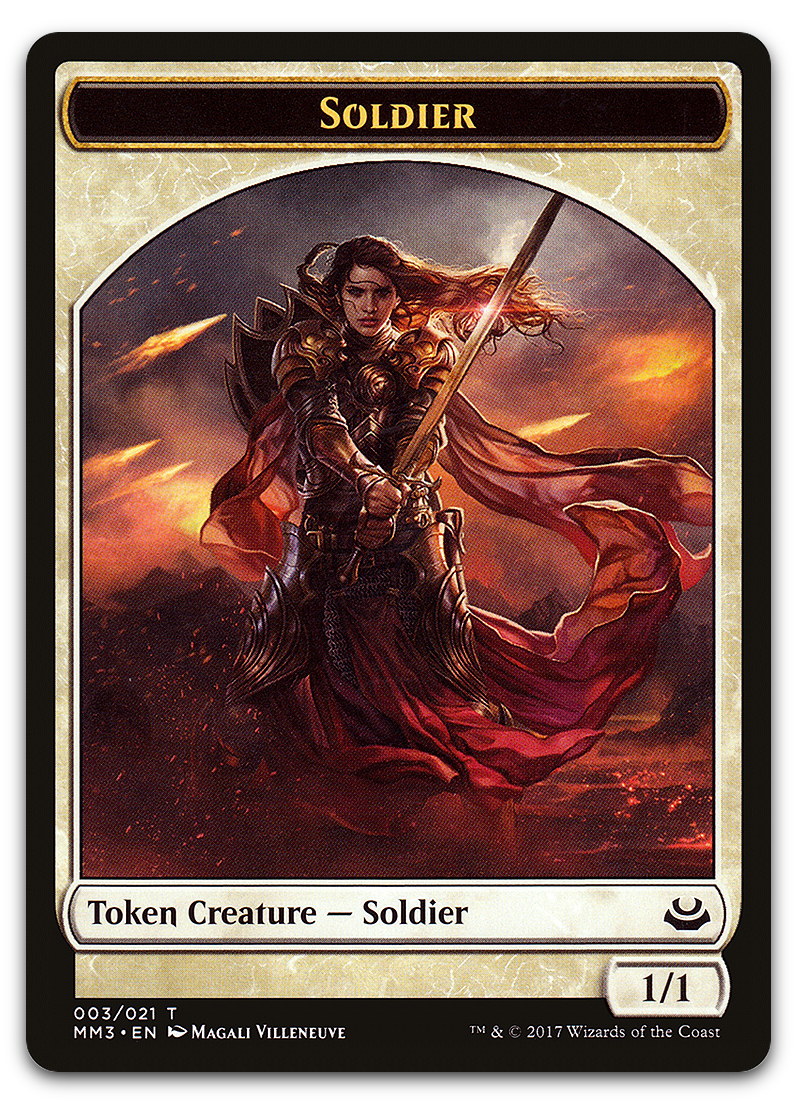 Soldier Token (003) (Modern Masters 2017)