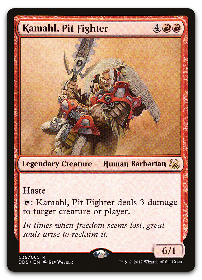 Kamahl, Pit Fighter (Duel Decks: Mind vs. Might)