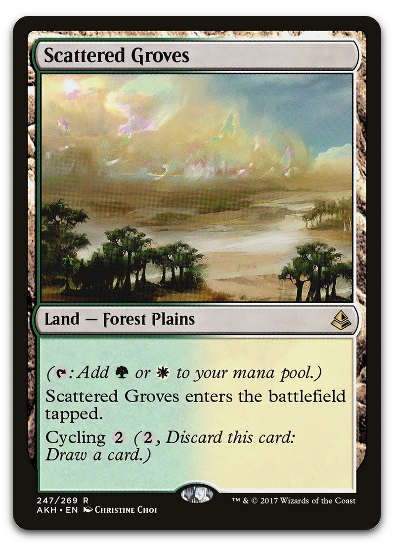 Scattered Groves (Amonkhet)