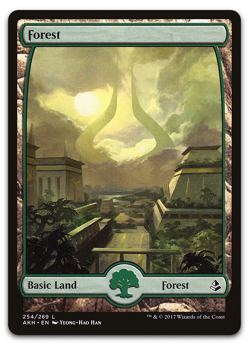 Forest (254) - Full Art (Amonkhet)
