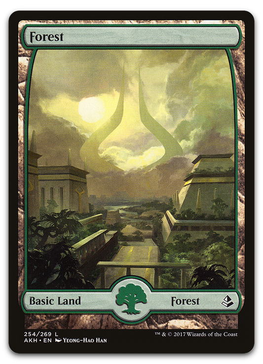 Forest (254) - Full Art (Amonkhet)