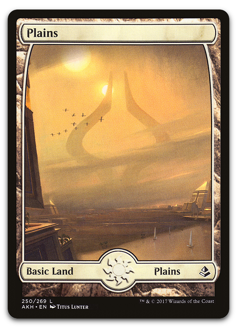 Plains (250) - Full Art (Amonkhet)