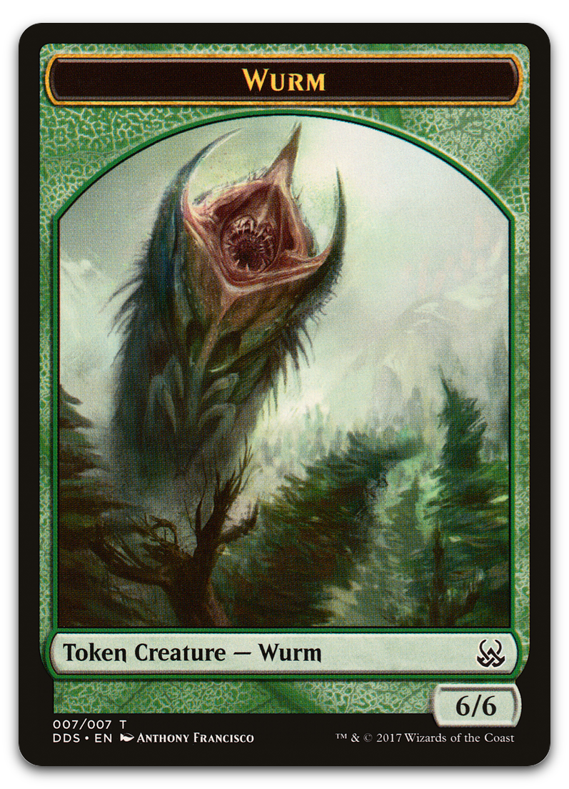 Wurm Token (Duel Decks: Mind vs. Might)