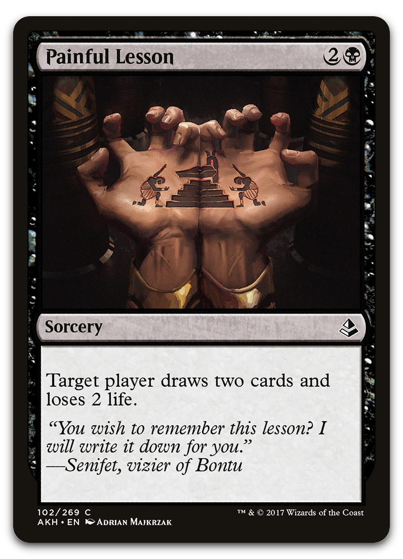 Painful Lesson (Amonkhet)