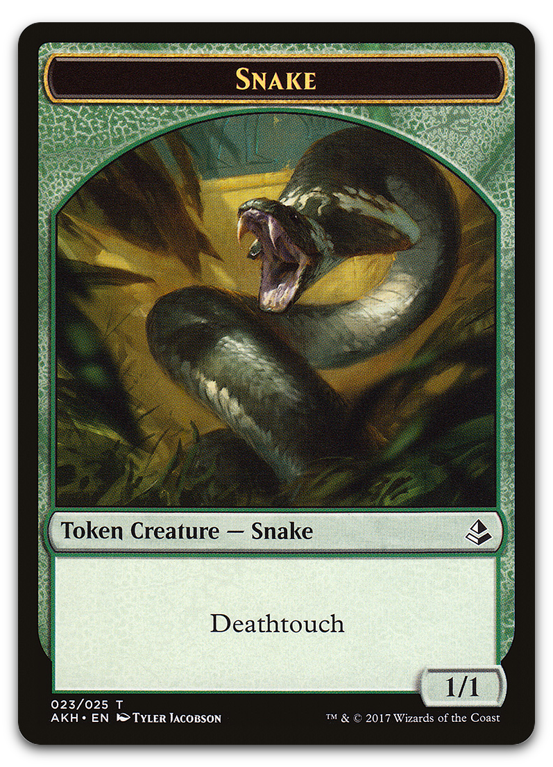 Snake Token (Amonkhet)