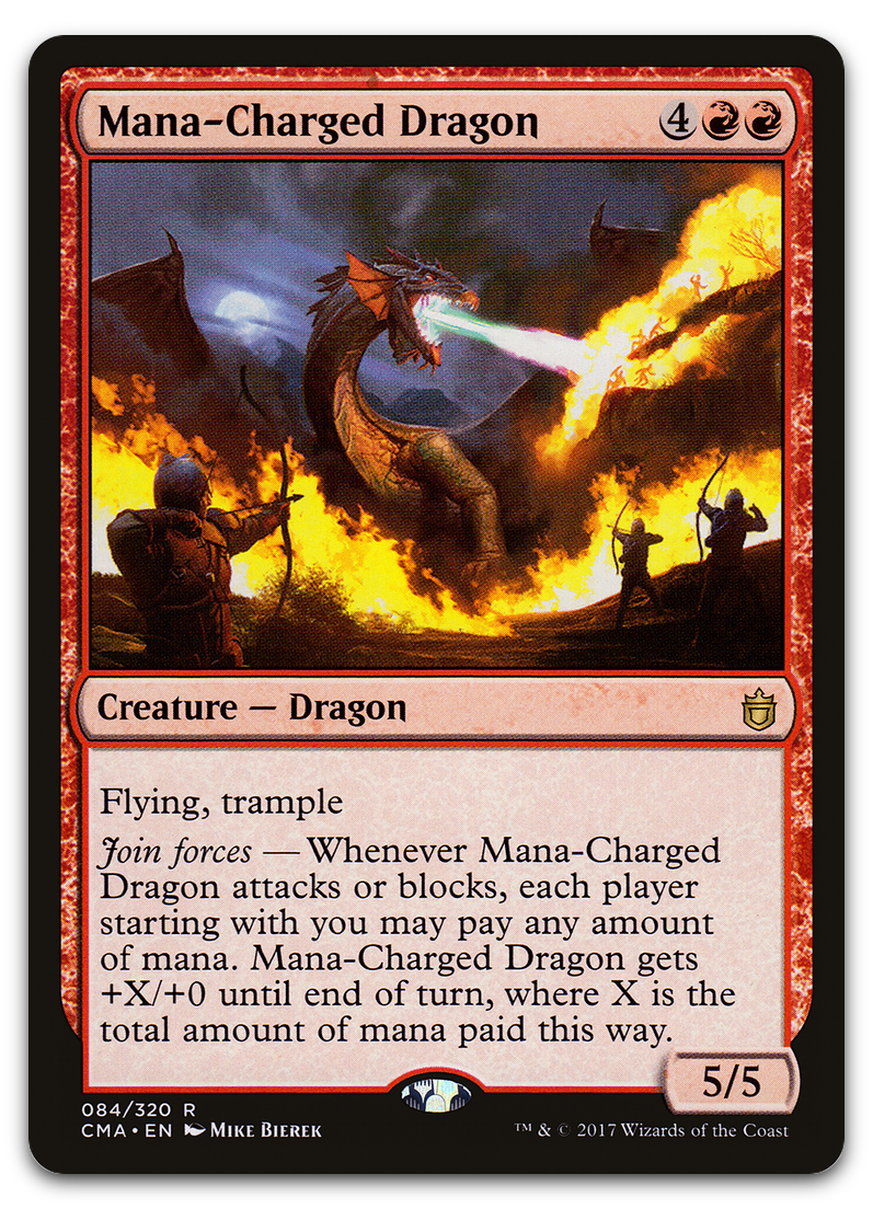 Mana-Charged Dragon (Commander Anthology)