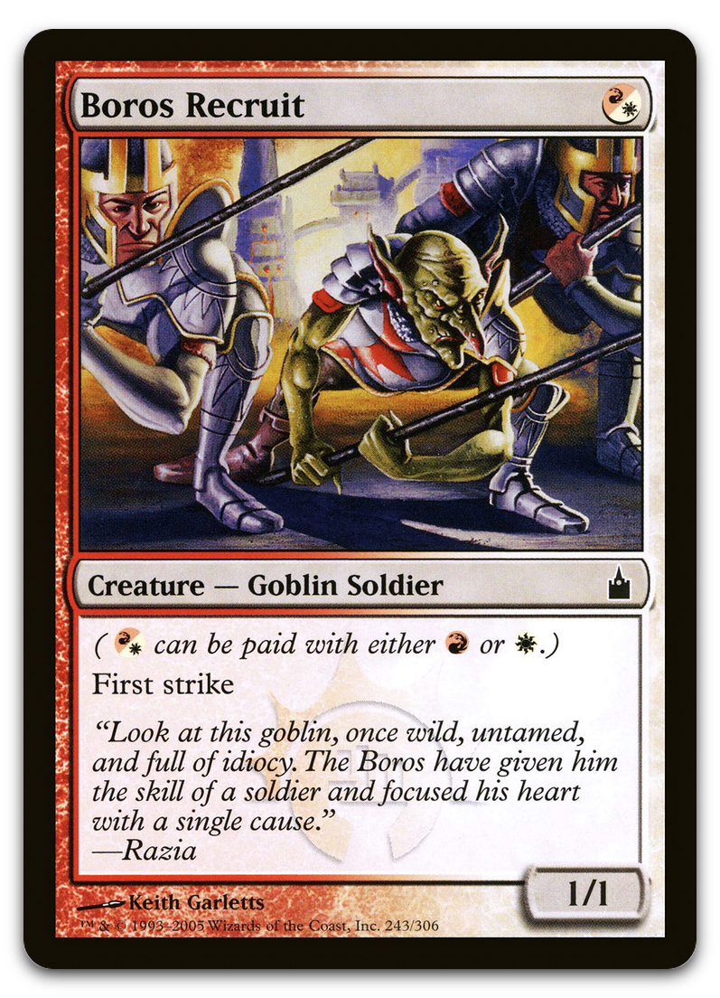 Boros Recruit (Ravnica: City of Guilds)