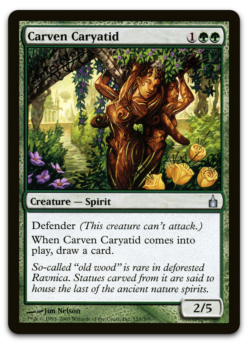 Carven Caryatid (Ravnica: City of Guilds)