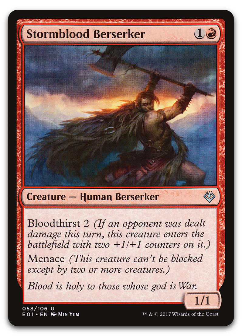 Stormblood Berserker (Archenemy: Nicol Bolas)