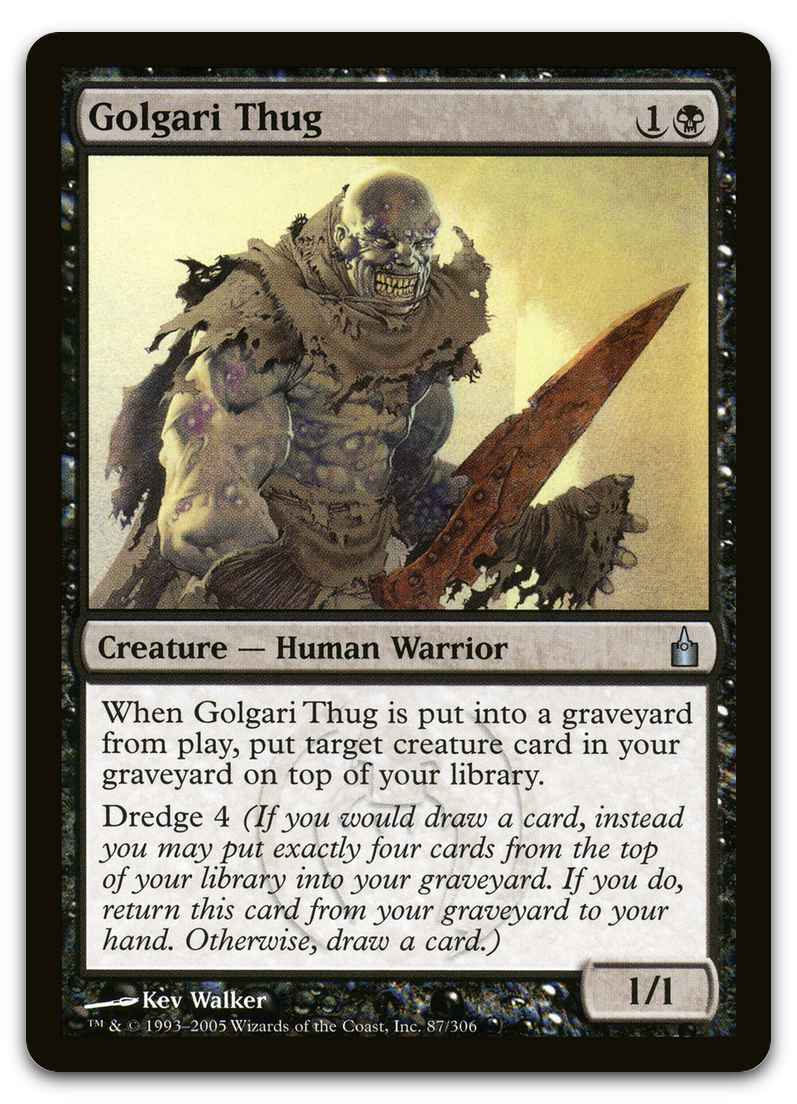 Golgari Thug (Ravnica: City of Guilds)